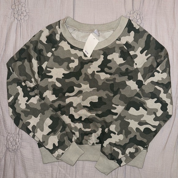 Alternative Apparel Camo Sweatshirt Size Small - Picture 4 of 7